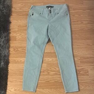 Torrid Light Green Skinny Pants